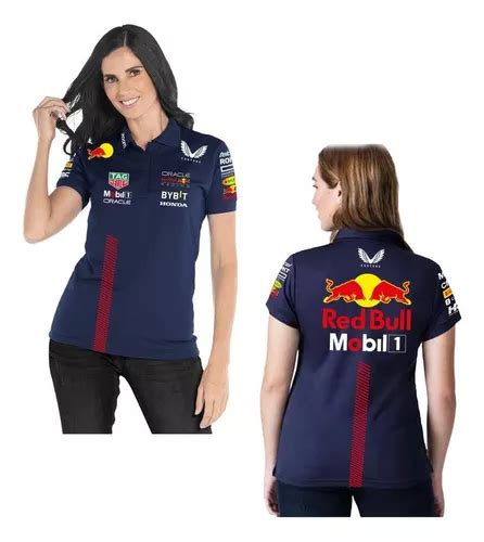 Playera Checo Pérez Fórmula 1 Escudería Red Bull Polo 2023 Envío gratis