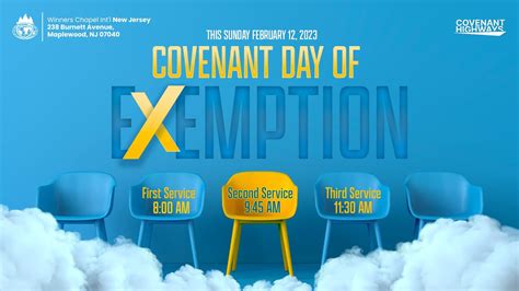 Sunday February 12th 2023 Covenant Day Of Exemption Service YouTube