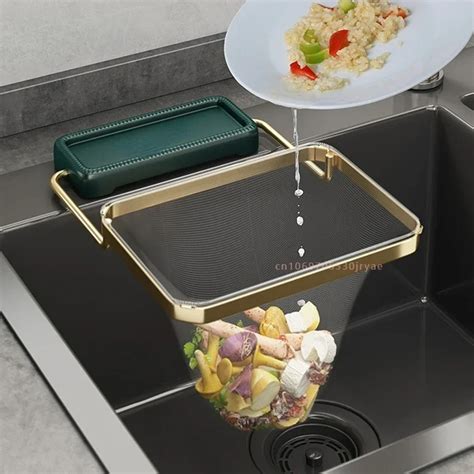 Lavabo Filtre Raf Mutfak Katlanabilir Lavabo S Zgeci Mesh Anta Stand At