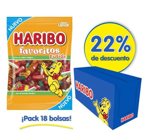 Favoritos Fusi N Caja De Bolsas X Gr Haribo