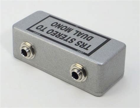 Amz Fx Guitar Effects Blog Blog Archive Trs Stereo Breakout Box Amz