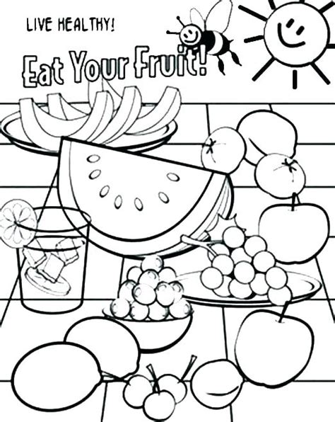 Breakfast Food Coloring Pages at GetColorings.com | Free printable ...