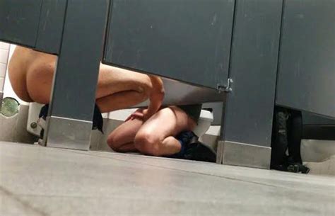 Gay Public Toilet Spy