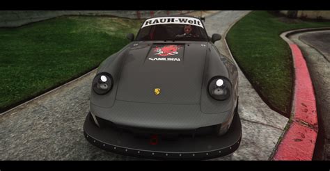 Download Free Mods Jhonny Silverhand Samurai Livery For Porsche 911