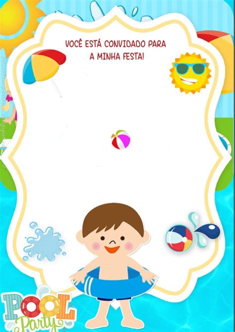 Summer Pool Party Summer Parties Ale Oliver Education Kids Bday