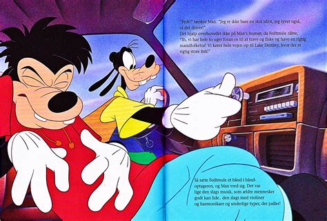 Walt Disney Book Scans A Goofy Movie The Story Of Max Goof Danish Version Walt Disney