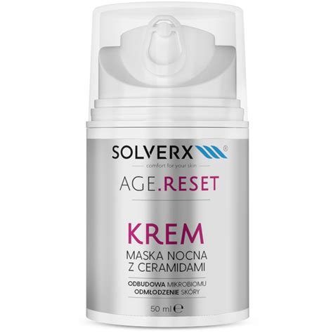 Solverx Age Reset Krem Maska Na Noc 50 Ml Dr Max Drogeria