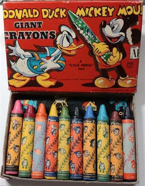 Donald Duck Mickey Mouse Crayons Mickey Mouse Donald Duck Disney