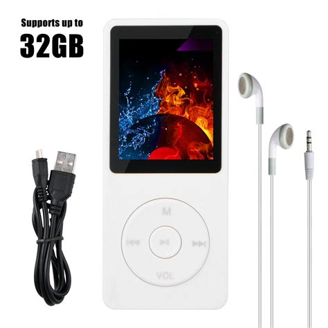 Tsv Mp3 Player Ultra Slim Music Player With Photo Viewer Mini Usb