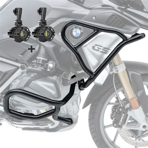 Set Engine Guard Auxiliary Lights Xl Compatible With Bmw R Gs