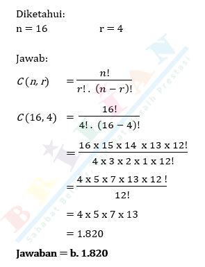 Contoh Soal Permutasi Dan Kombinasi Bimbel Brilian