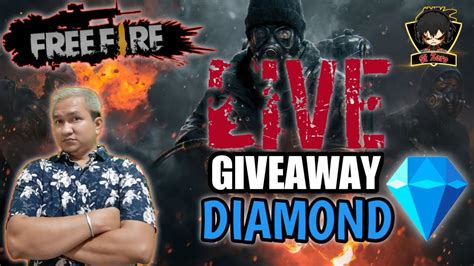 Lanjutan Live Sebelumnya Live Free Fire Giveaway Diamond Dan Mabar