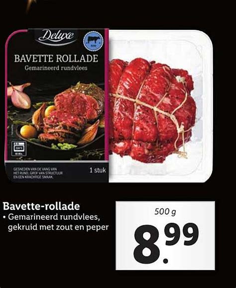 Deluxe Bavette Rollade Aanbieding Bij Lidl Folders Nl