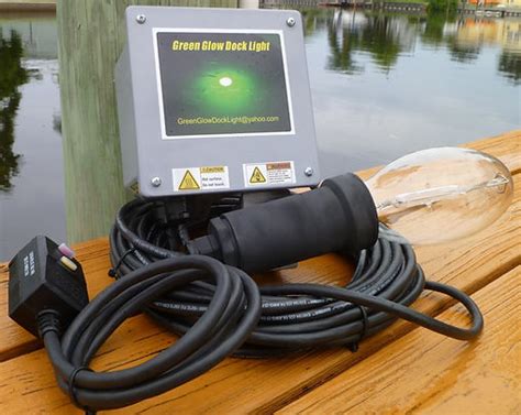 Green Glow Dock Light Snook Lights Fishing Light Dock Lights