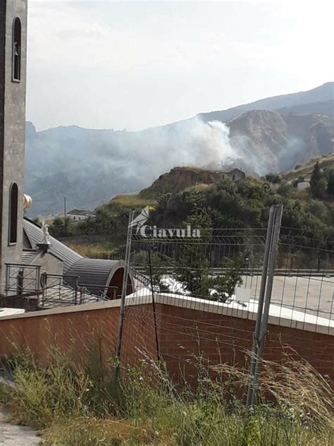 Incendio A Caulonia Ciavula