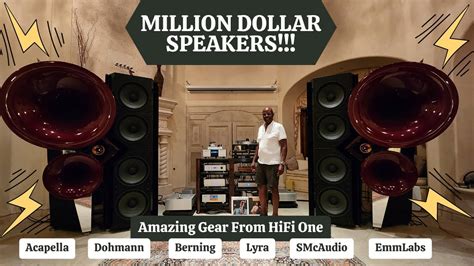 Audiophile Heaven Unveiling Million Dollar Speakers The Acapella