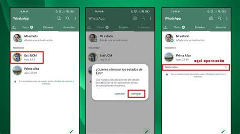 C Mo Silenciar Los Estados De Un Contacto En Whatsapp