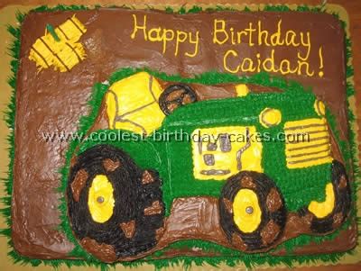 Coolest Ever Farming Tractor Cake Ideas