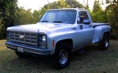 1975 Chevrolet Stepside Pickup Information And Photos Momentcar