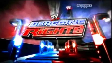 Wwe Bragging Rights 2010 Pyro Youtube