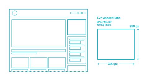 Medium Rectangle Ad 300 X 250 Dimensions And Drawings