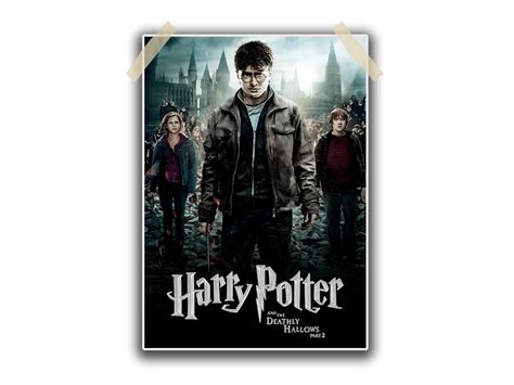 Harry Potter And The Deathly Hallows Part 2 8 Movie Single Poster 13×19 Inches 300 Gsm