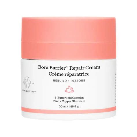 Drunk Elephant Bora Barrier Rich Repair Cream With 6 Butterlipid