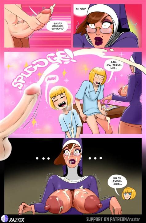 Freiras Nuas No Sexo Anal Bizarro Cartoon Porn Quadrinhos De Sexo