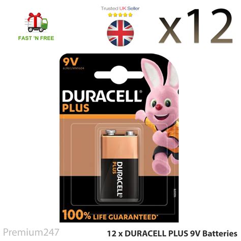 4 X Duracell 9v Pp3 Plus Power Batteries Smoke Alarm Lr22 Mn1604 Long Lasting 5000394020092 Ebay