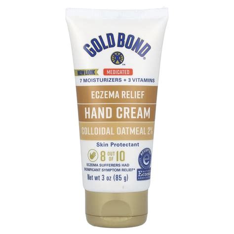 Gold Bond Medicated Eczema Relief Hand Cream 3 Oz 85 G