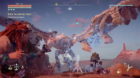 Horizon Zero Dawn Stormbird Fight YouTube