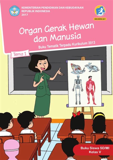 Tema 1 Organ Gerak Hewan Dan Manusia SD MI Kelas V Kurikulum 2013