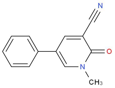 3 Pyridinecarbonitrile 1 2 Dihydro 1 Methyl 2 Oxo 5 Phenyl 130879 54