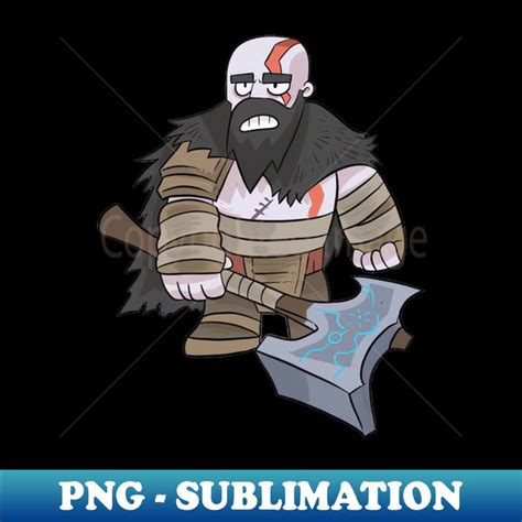 Kratos Png Transparent Sublimation File Revolutionize Yo Inspire