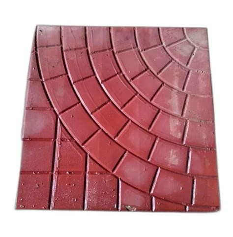 25mm Rcc Chequered Tile Size 1x1 Feet 300x300 Mm At Rs 17 Piece In