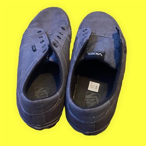 Grey Vans Skate Shoes Grey Vans Shoes With Grey Depop