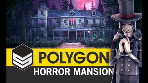 POLYGON Horror Mansion Trailer 3D Low Poly Art For Games By