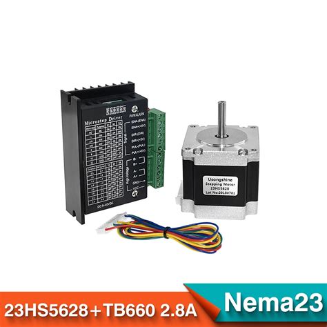 1pcs 23hs5628 4 Lead Nema 23 Stepper Motor 57 Motor 165 Oz In 56mm 28a