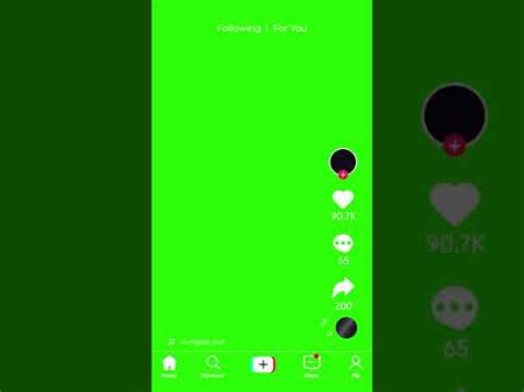 TikTok Overlay Green Screen Motion Graphics 4K 30fps Copyright Free