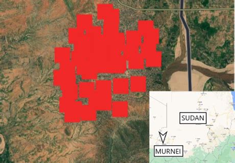 Destruction of residential areas in Darfur