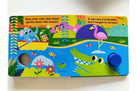 Row, Row, Row Your Boat Sound Book – – Booky Wooky