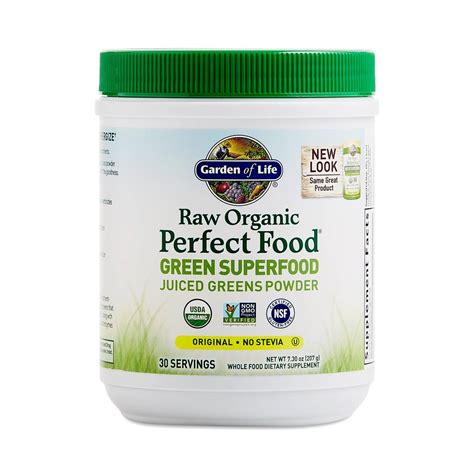 Perfect Food Raw Organic Green Superfood Powder Thrive Market