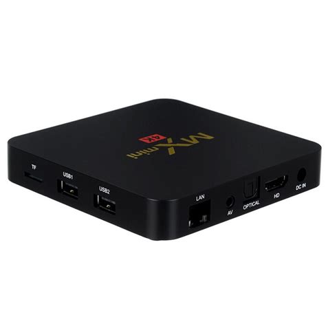 New MX Mini 4K Android 5 1 Set Top Box Amlogic S905 TV Box 1GB Memory