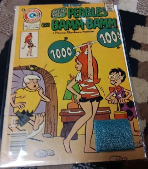 Vintage Hanna Barbera Teen Age Pebbles And Bamm Flintstones 31 Comic Book 1976 £3 97 Picclick Uk