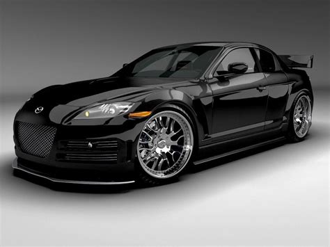 Black Mazda Rx8 Modification Car Wallpapers Mazda Car Wallpapers