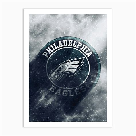 Philadelphia Eagles Football Art Print by KunStudio - Fy