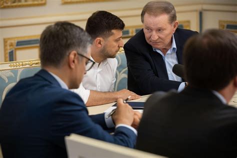 Leonid Kuchma took on leadership in the Ukrainian delegation of the ...