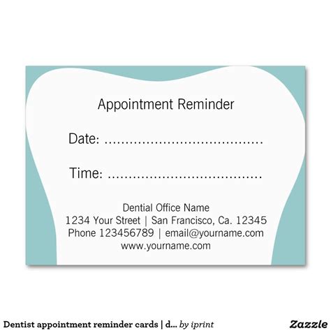 Medical Appointment Card Template Free | Best Sample Template Design