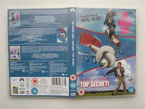 The Naked Gun Airplane Top Secret Three Dvds In One Case Picclick Uk
