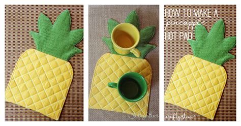 Pineapple Hot Pad Free Sewing Pattern